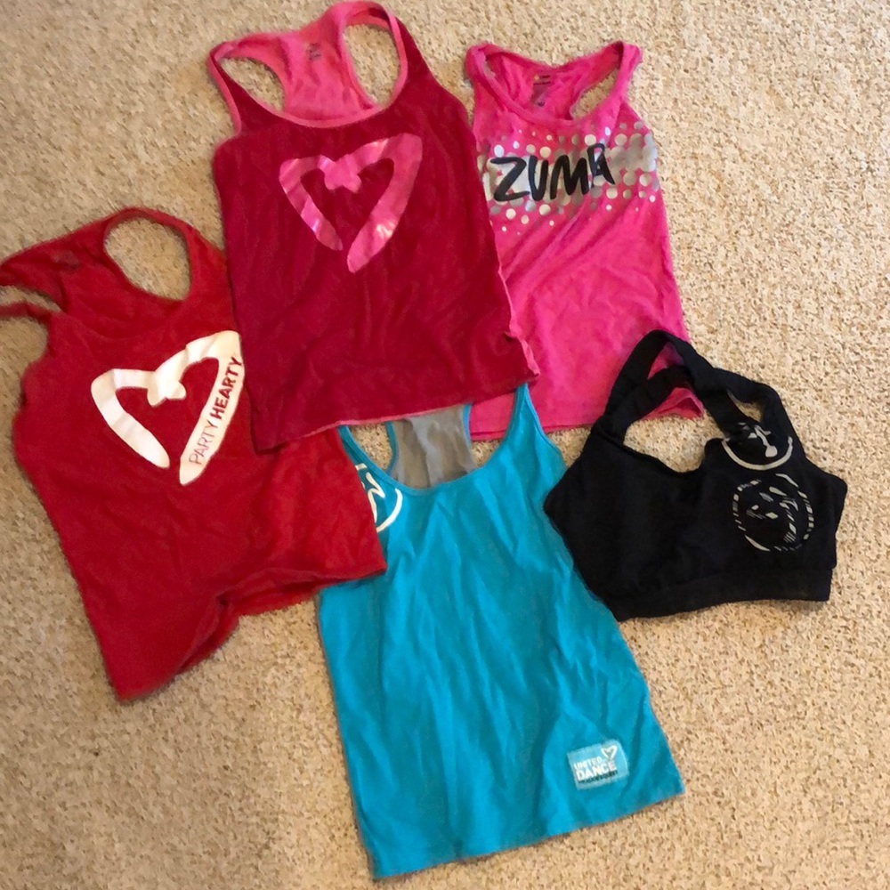 ZUMBA medium lot bundle tops